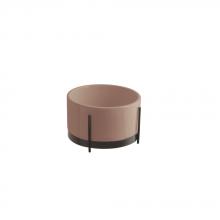 Lavabo avec structure Ibrido Carré Rose Aquarelle Mat