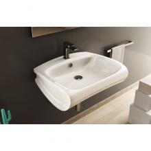 Lavabo Suspendu 65x55 cm Hi-Line