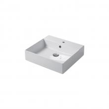 Lavabo à poser/suspendu 50x46 Slim Square