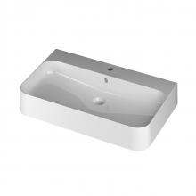 Lavabo au mur/à poser cm 80x48 Slim